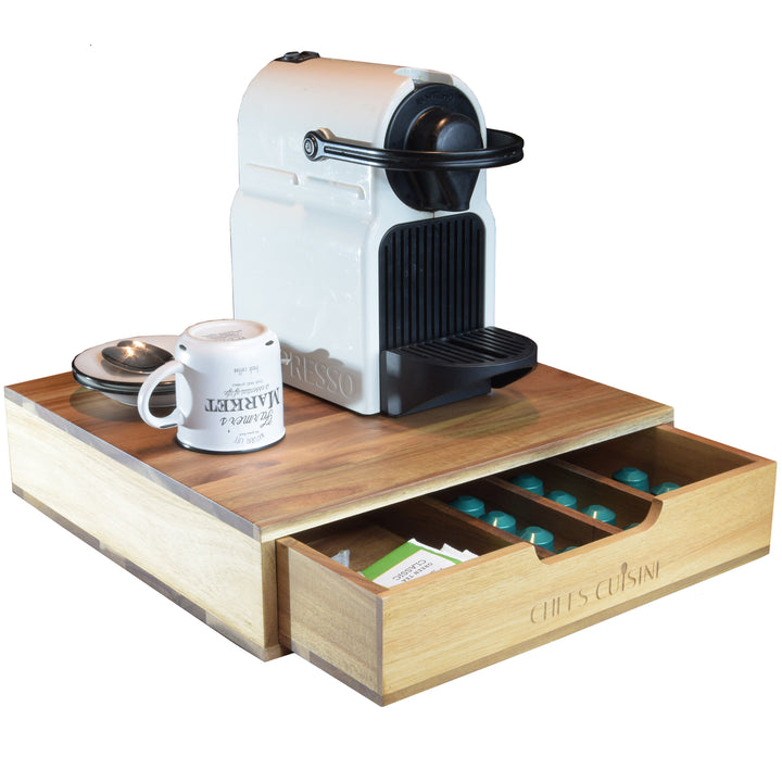Capsule holder with drawer